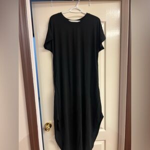 Chic Black Midi Dress